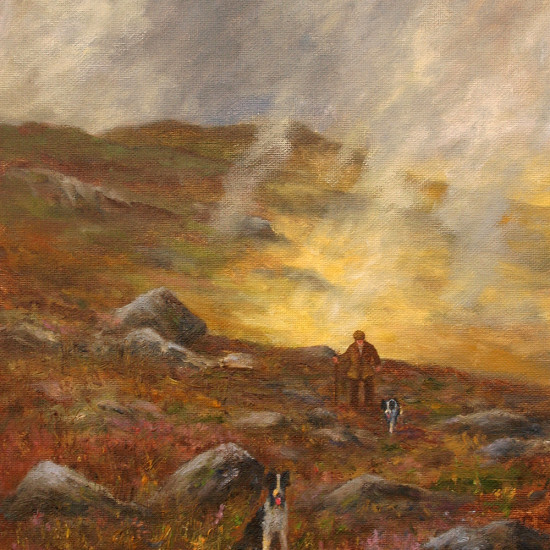 Robert Harcus - Rising mist Glenmalure